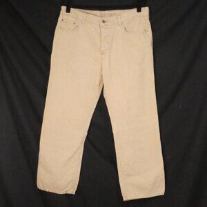 OLD NAVY - Boot-Cut | 36 x 30 | Beige Cotton Cords / Corduroy Casual Pants